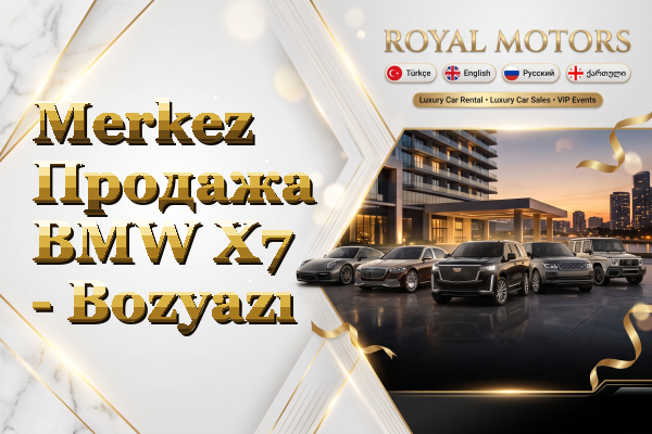 Merkez Продажа BMW X7 - Bozyazı