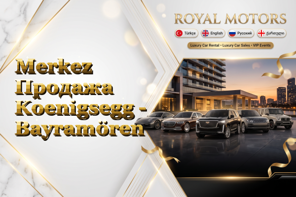 Merkez Продажа Koenigsegg - Bayramören
