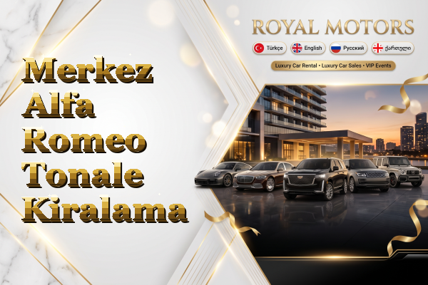 Merkez Alfa Romeo Tonale Kiralama