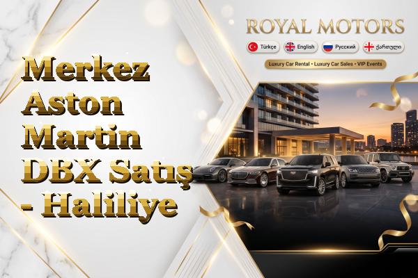 Merkez Aston Martin DBX Satış - Haliliye