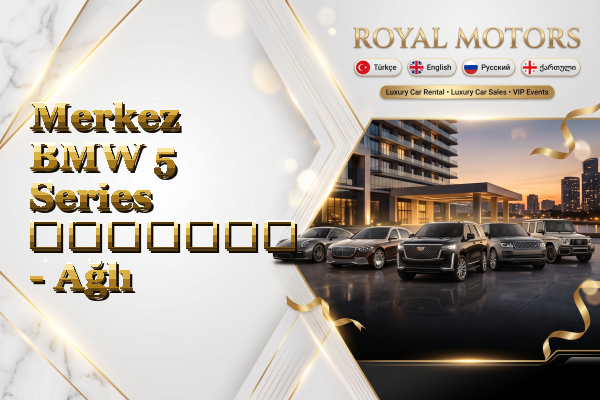 Merkez BMW 5 Series გაყიდვა - Ağlı