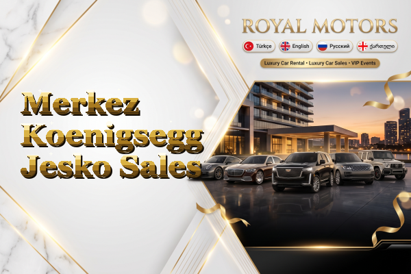 Merkez Koenigsegg Jesko Sales