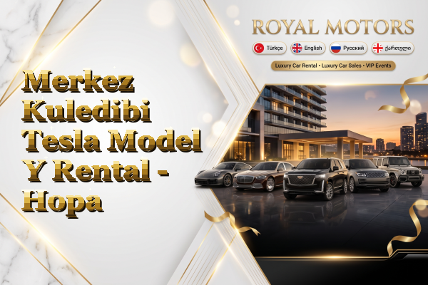Merkez Kuledibi Tesla Model Y Rental - Hopa