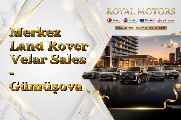 Merkez Land Rover Velar Sales - Gümüşova