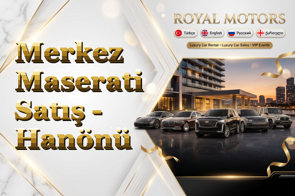 Merkez Maserati Satış - Hanönü