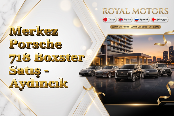 Merkez Porsche 718 Boxster Satış - Aydıncık