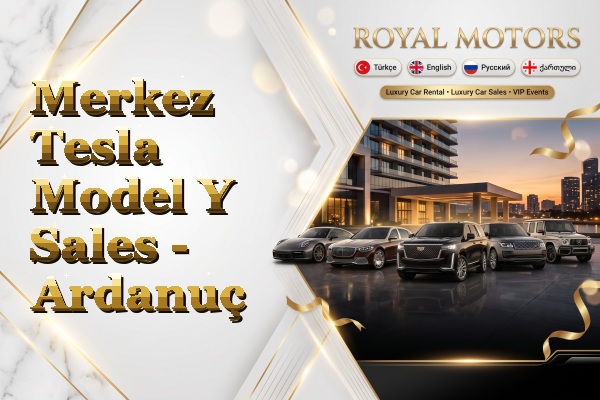 Merkez Tesla Model Y Sales - Ardanuç