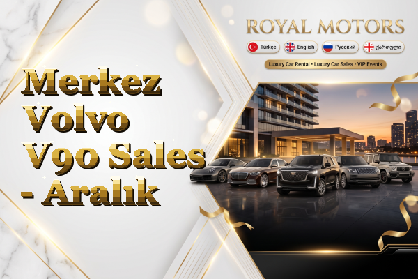 Merkez Volvo V90 Sales - Aralık