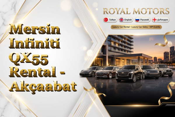 Mersin Infiniti QX55 Rental - Akçaabat