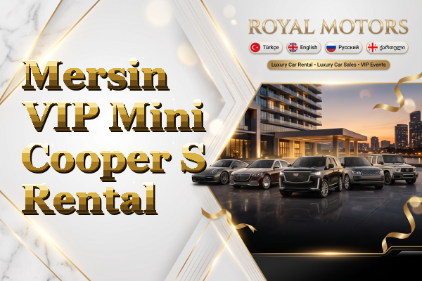 Mersin VIP Mini Cooper S Rental