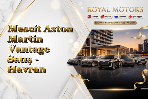Mescit Aston Martin Vantage Satış - Havran