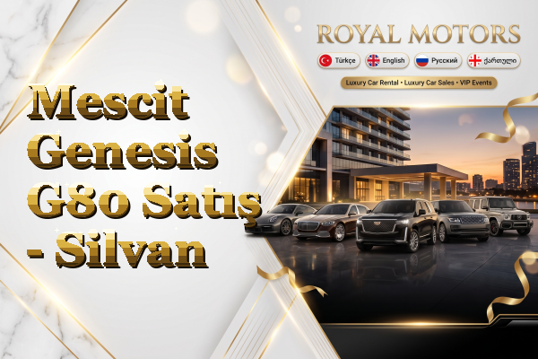 Mescit Genesis G80 Satış - Silvan