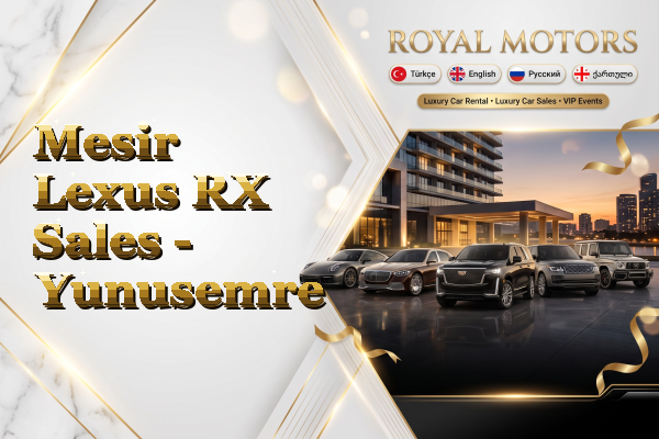 Mesir Lexus RX Sales - Yunusemre