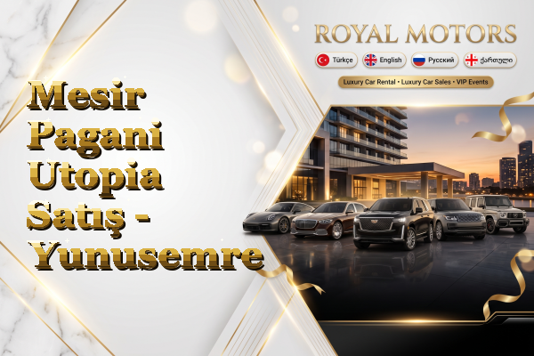 Mesir Pagani Utopia Satış - Yunusemre