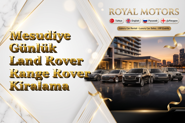 Mesudiye Günlük Land Rover Range Rover Kiralama