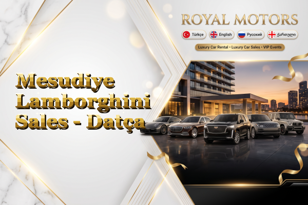 Mesudiye Lamborghini Sales - Datça