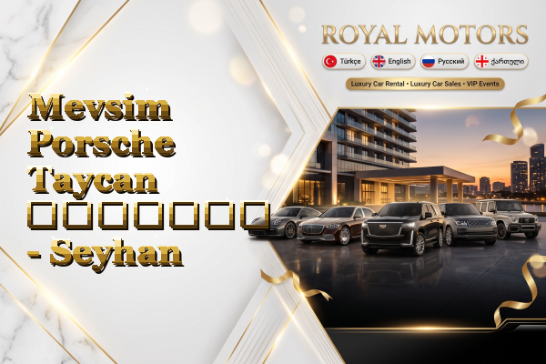 Mevsim Porsche Taycan გაყიდვა - Seyhan