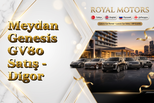 Meydan Genesis GV80 Satış - Digor