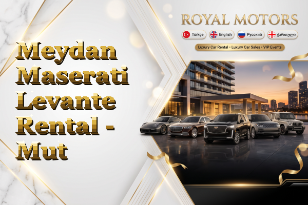 Meydan Maserati Levante Rental - Mut