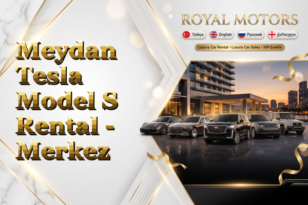 Meydan Tesla Model S Rental - Merkez