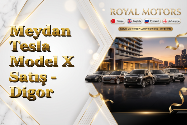 Meydan Tesla Model X Satış - Digor