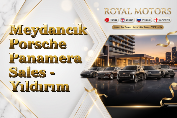 Meydancık Porsche Panamera Sales - Yıldırım