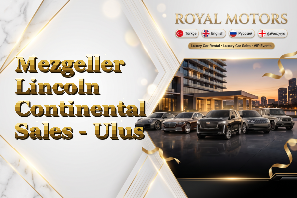Mezgeller Lincoln Continental Sales - Ulus