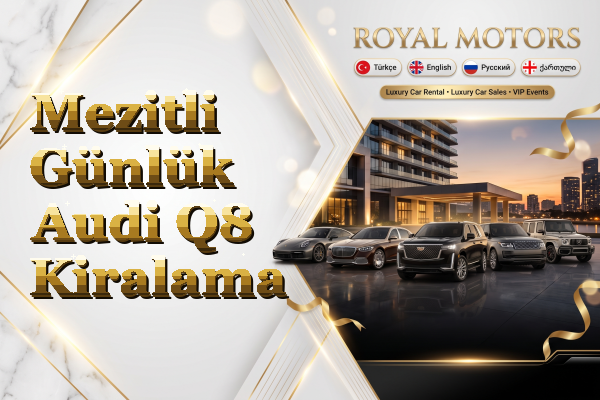 Mezitli Günlük Audi Q8 Kiralama