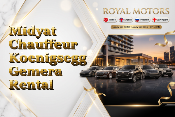 Midyat Chauffeur Koenigsegg Gemera Rental