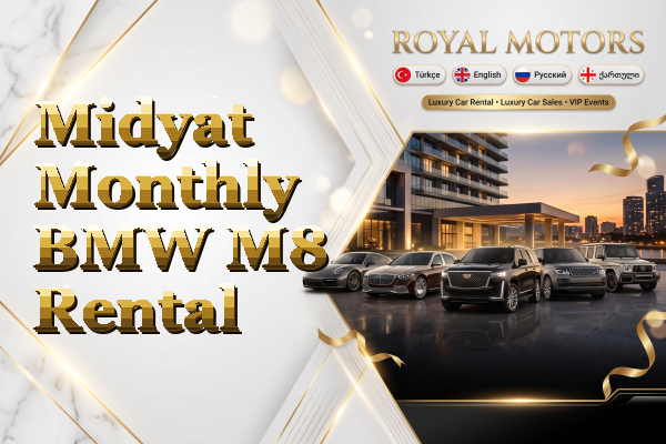 Midyat Monthly BMW M8 Rental
