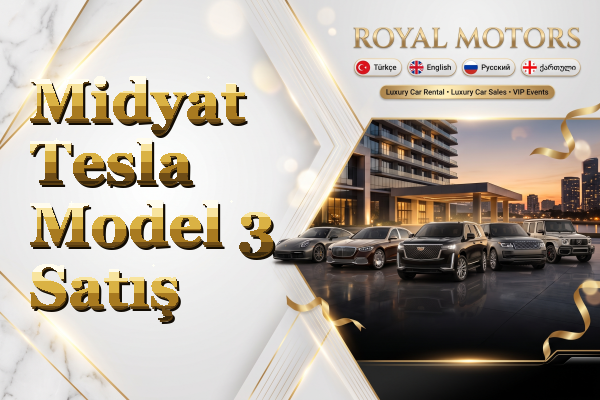 Midyat Tesla Model 3 Satış