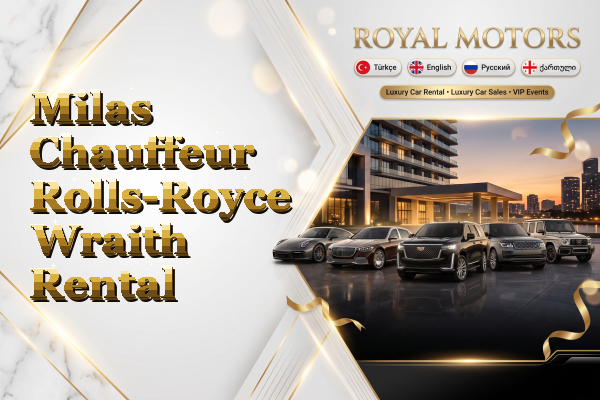 Milas Chauffeur Rolls-Royce Wraith Rental