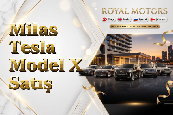 Milas Tesla Model X Satış