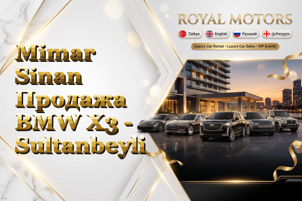 Mimar Sinan Продажа BMW X3 - Sultanbeyli