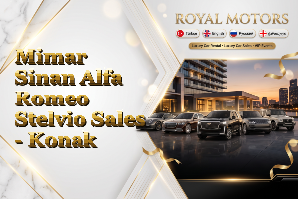 Mimar Sinan Alfa Romeo Stelvio Sales - Konak