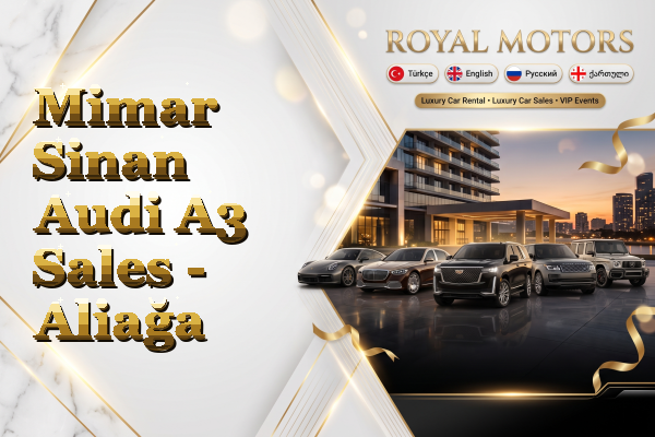 Mimar Sinan Audi A3 Sales - Aliağa