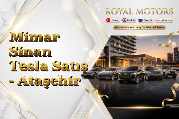 Mimar Sinan Tesla Satış - Ataşehir