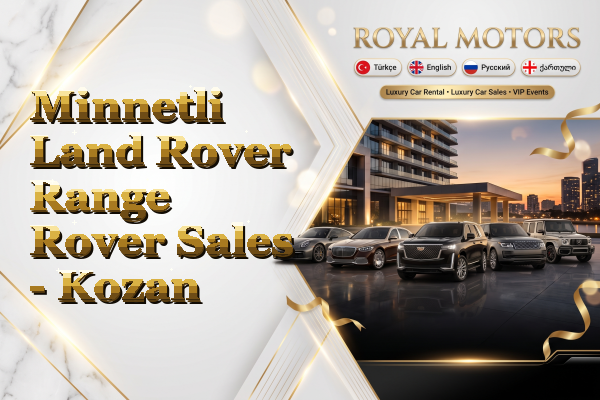 Minnetli Land Rover Range Rover Sales - Kozan