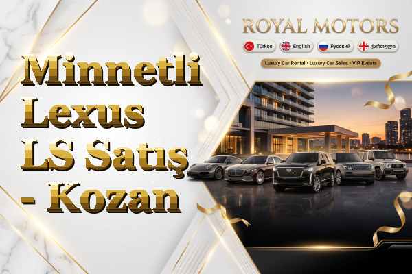 Minnetli Lexus LS Satış - Kozan