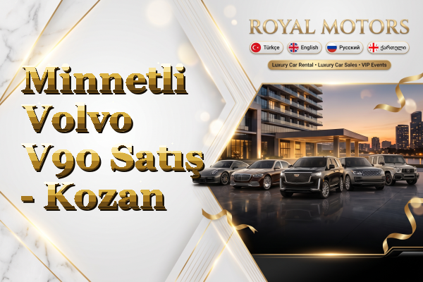 Minnetli Volvo V90 Satış - Kozan