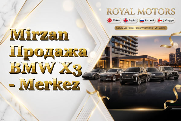 Mirzan Продажа BMW X3 - Merkez