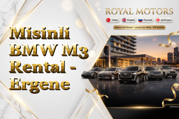 Misinli BMW M3 Rental - Ergene