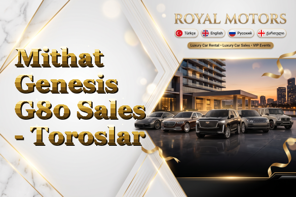 Mithat Genesis G80 Sales - Toroslar