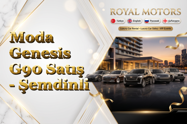 Moda Genesis G90 Satış - Şemdinli