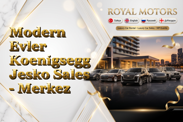 Modern Evler Koenigsegg Jesko Sales - Merkez