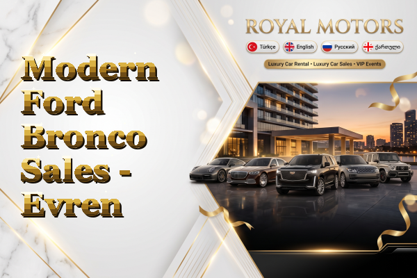 Modern Ford Bronco Sales - Evren