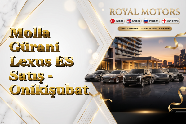 Molla Gürani Lexus ES Satış - Onikişubat