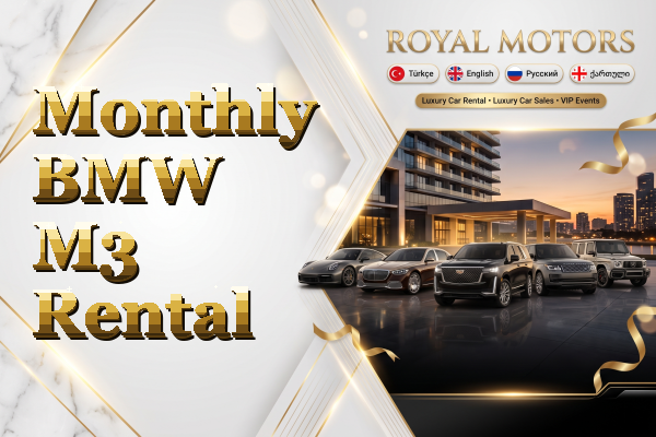 Monthly BMW M3 Rental