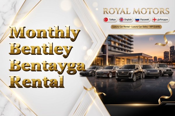 Monthly Bentley Bentayga Rental
