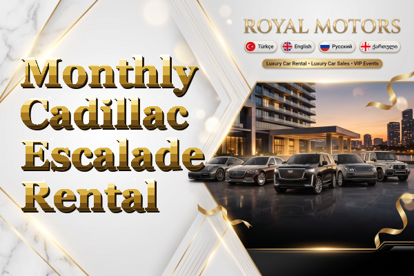 Monthly Cadillac Escalade Rental
